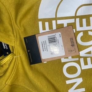 Yellow North Face Hoodie
